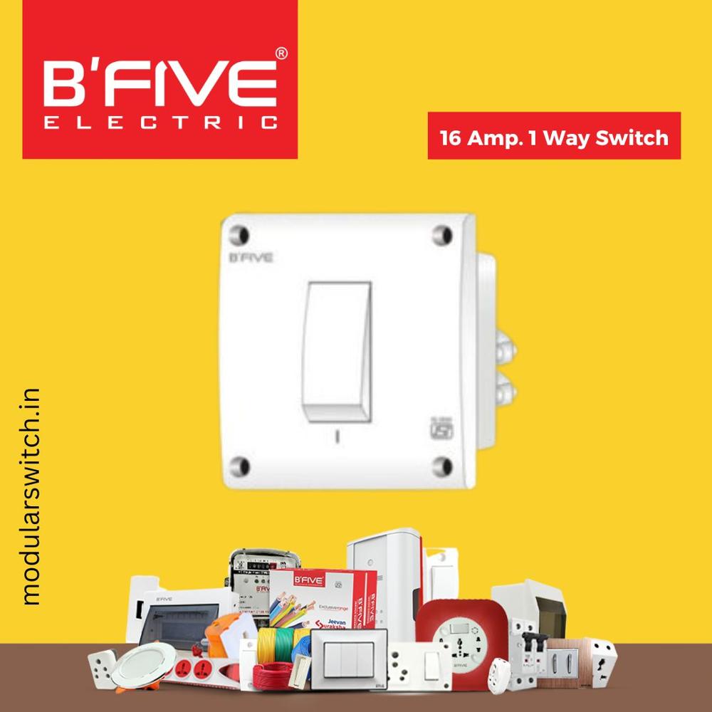 Modular Switches | 16 Amp. 1 Way Switch