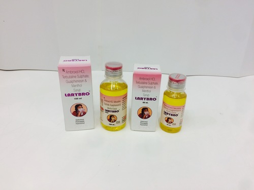Ambroxol 15mg, Terbutaline 1.25mg, Guaifenesin 50mg & Menthol 1.0 mg/5 ml