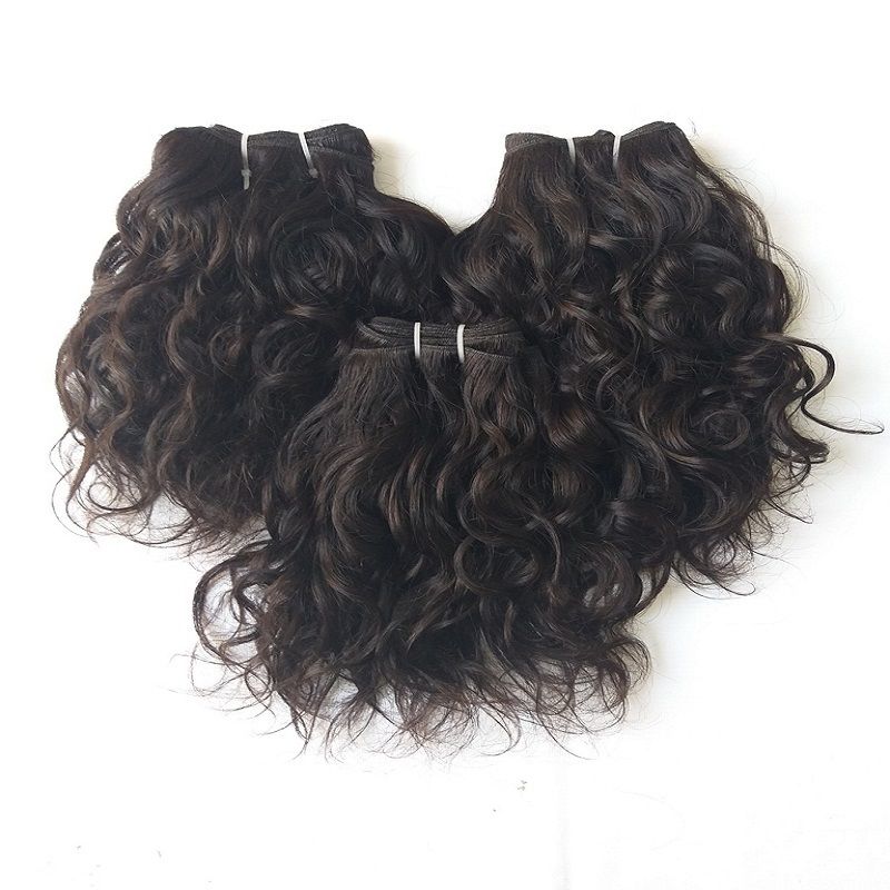 Raw Unprocessed Indian Wavy Human best hair extensions