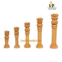 Decorative Wooden Ashoka Pillar