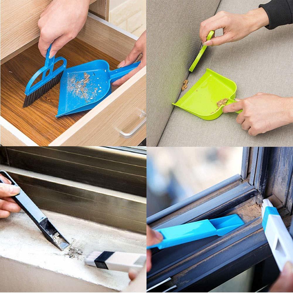 Mini Dustpan with Brush Broom Set for Multipurpose Cleaning