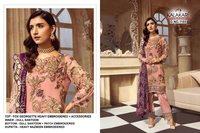 Khayyira Suits Zeenat Fox Georgette With Work Pakistani Suit Catalog