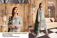 Khayyira Suits Zeenat Fox Georgette With Work Pakistani Suit Catalog