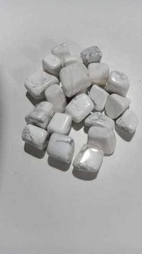 White Hawolite Tumbled Stone