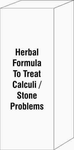 Herbal Formula To Treat Calculi / Stone Problems