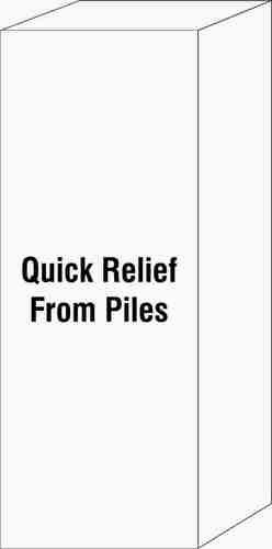 Quick Relief From Piles