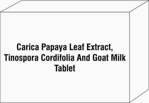 Carica Papaya Leaf Extract, Tinospora Cordifolia And Goat Milk Tablet By AKSHAR MOLECULES