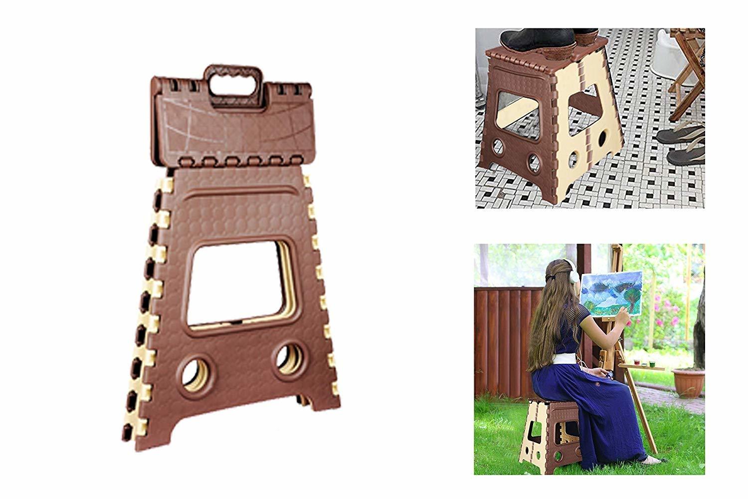 Folding Step Stool (Big, 18 Inch)