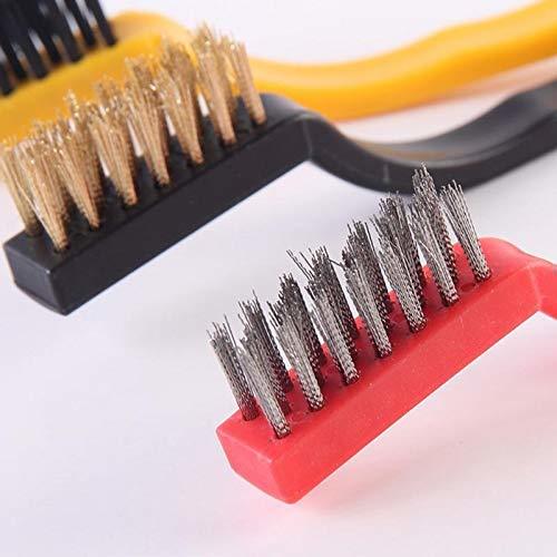 3 Pc Mini Wire Brush Set