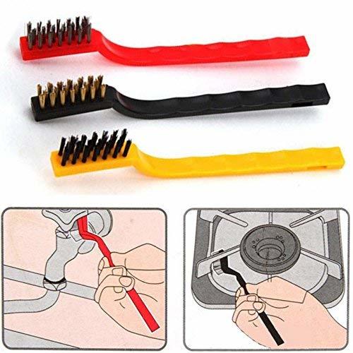 3 Pc Mini Wire Brush Set