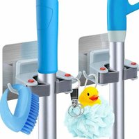 Wall Mounted Mop & Broom Hanger Holder (1-layer)