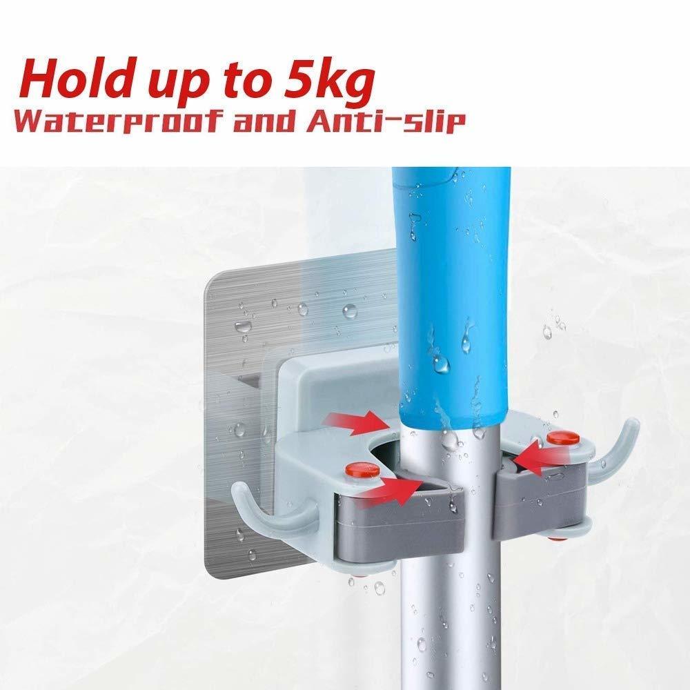 Wall Mounted Mop & Broom Hanger Holder (1-Layer)