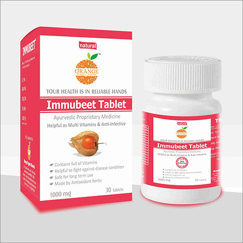 Immubeet Tablet Age Group: For Adults