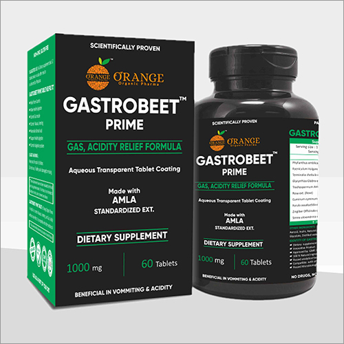 Gastrobeet Prime Gas - Acidity Relief Formula Dietary Supplement