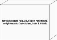 Ferrous Ascorbate Folic Acid Calcium Pantothenate methylcobalamin Cholecalciferol Biotin & Multivita