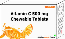 Vitamin C 500 Mg Chewable Tablets / Ascorbic Acid Chewable Tablets 500 Mg