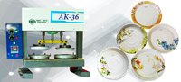 Semi Automatic Paper Plate Machine
