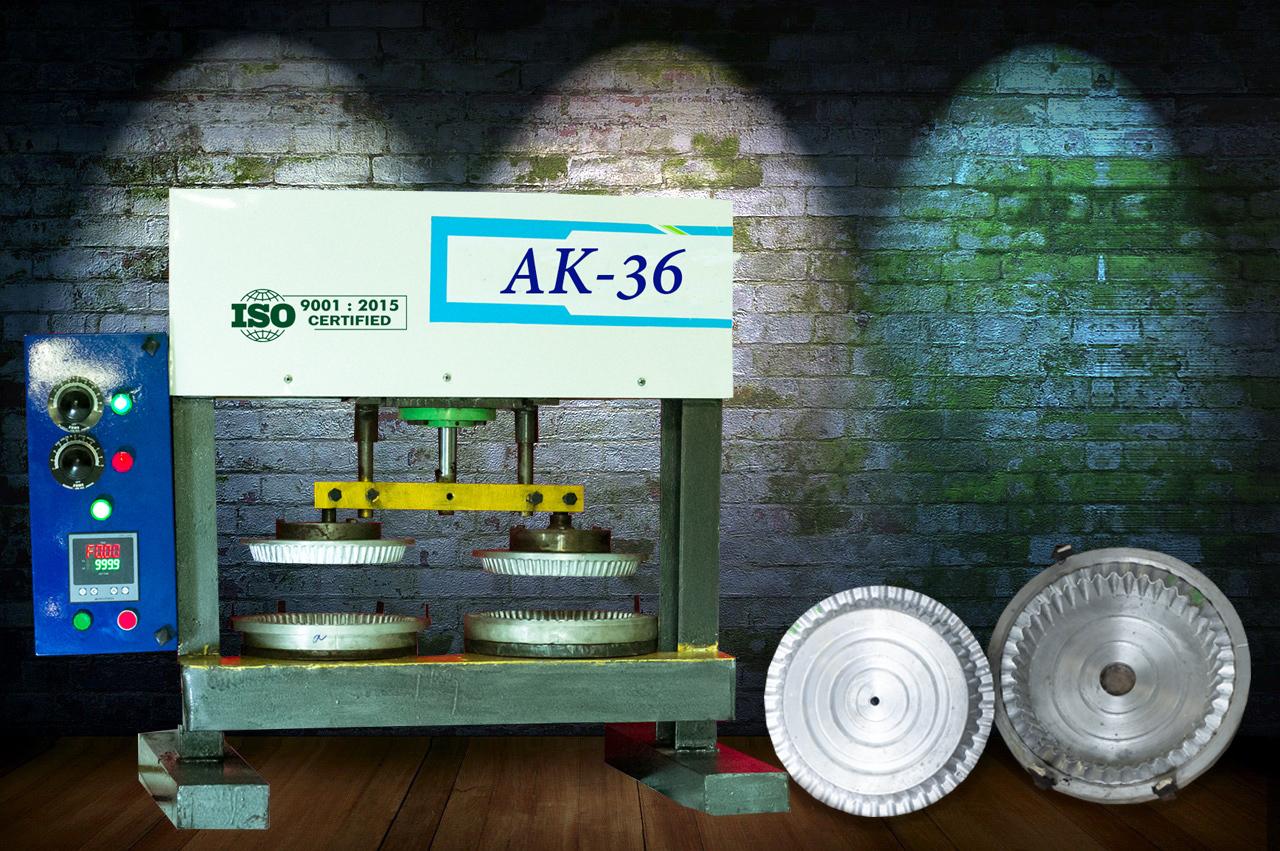 Semi Automatic Paper Plate Machine
