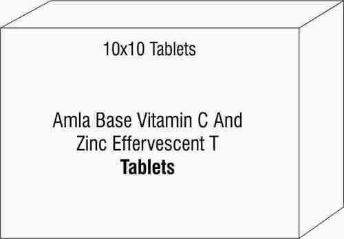Amla Base Vitamin C And Zinc Effervescent Tablets