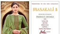 Bela Fashion Masakali Vol 5 Cotton Silk Designer Salwar Suit Catalog