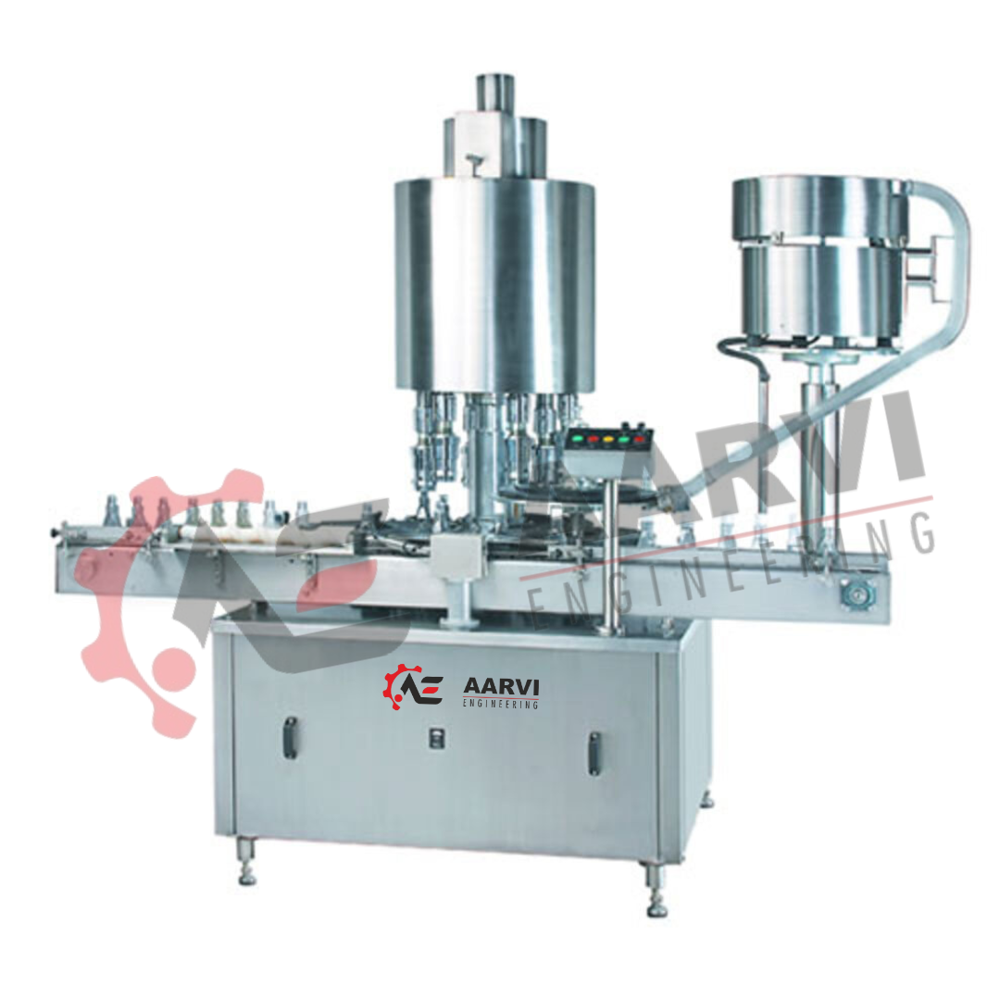 Automatic Rotary Screw Capping Machine - Capacity: 20-40 Bottles/min (varies With Bottle And Cap) Pcs/min