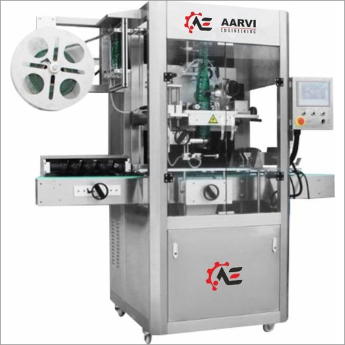 Automatic Neck Shrink Sleeve Applicator By AARVI ENGINEERING