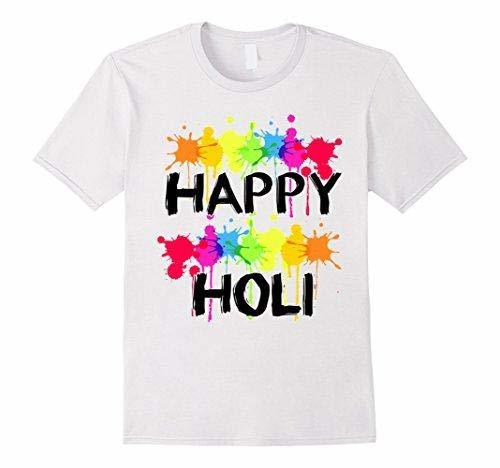 Happy Holi Printed T- Shirt