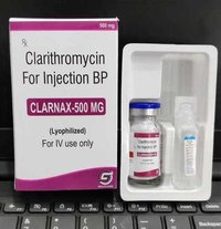 Clarithromycin Injection - 500 Mg Powder For Solution For Infusion | For Treatment Of Respiratory Infections