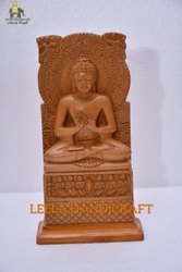 Wooden Sarnath Buddha Statue
