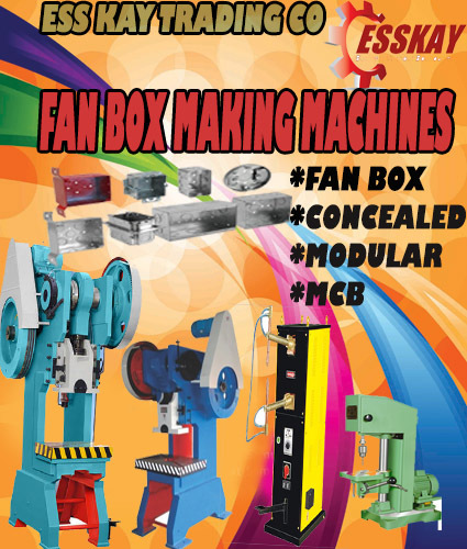 Ms Fan Box Making Machine
