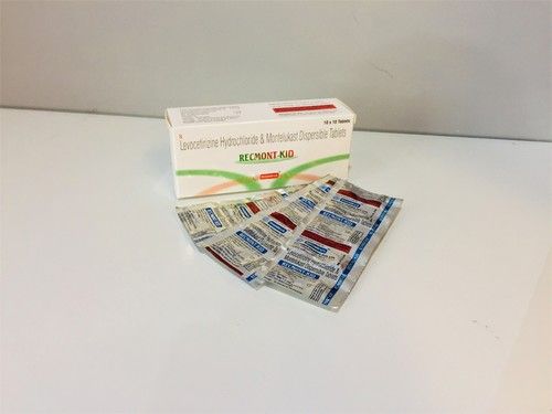 Levocetirizine 2.5 mg.Montelukast 4 mg.