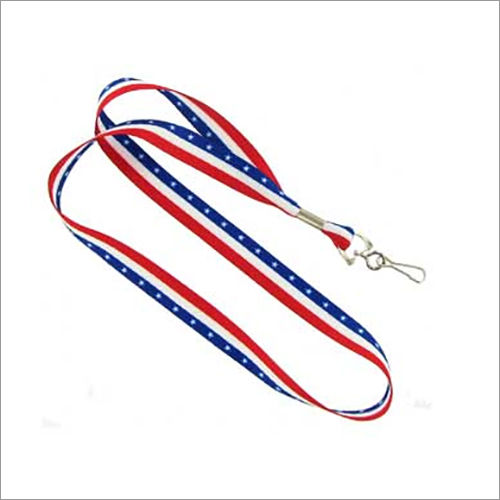 Patriotic lanyard