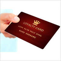 Loyalty Card - Pvc Material, 85mm X 54mm Size, Multicolour Finish | Glossy, Water Resistant, Custom Printed For Brands