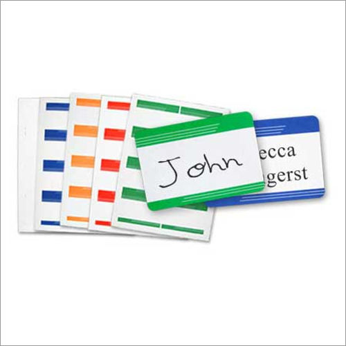 Adhesive Name Tags