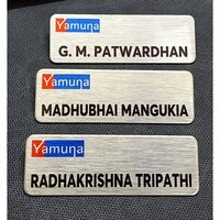 Digital Printed Name Badge - Double Sided, Glossy Finish | High Quality, Modern Design, Custom Logo Printing Available, Multicolor Options