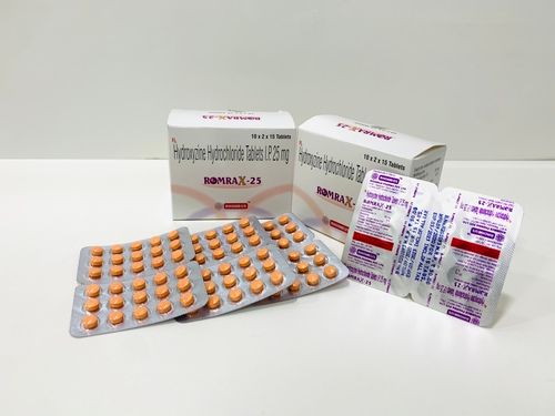  हाइड्रोक्साइज़िन एचसीएल 25mg 