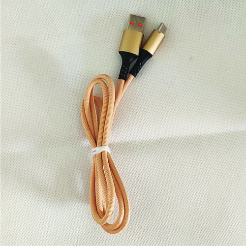 Fabric Braided Data Cable Display Color: Color