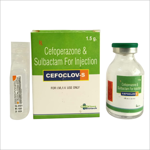 Cefoperazone And Sulbactam For Injcetion