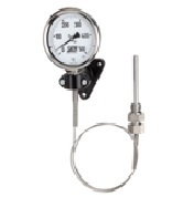 Dial Thermometer mercury in steel
