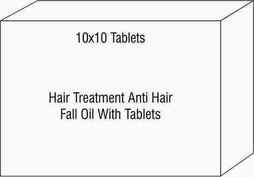 Hair Treatment Anti Hair Fall Oil With Tablets