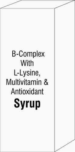 B-Complex With L-Lysine, Multivitamin And Antioxidant