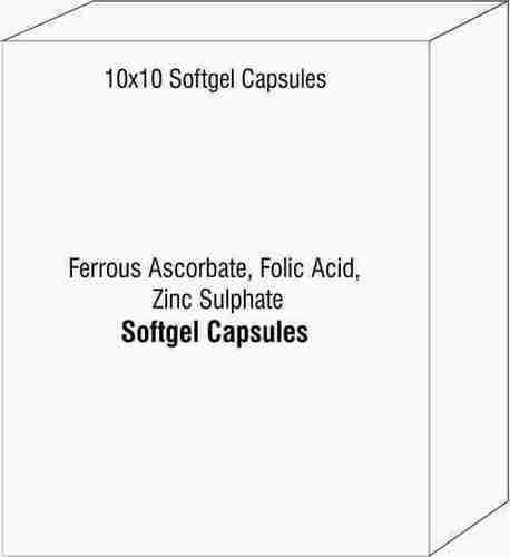 Ferrous Ascorbate, Folic Acid, Zinc Sulphate & Cyanocobalamin Tablets