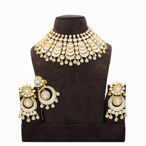 Pachi Kundan Necklace Set