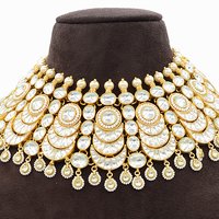Pachi Kundan Necklace Set