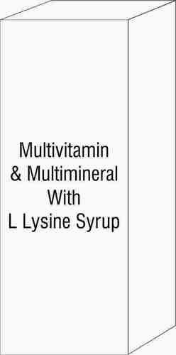 Multivitamin & Multimineral With L Lysine Syrup