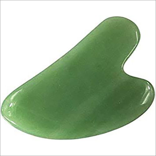 Green Jade stone Gua Sha