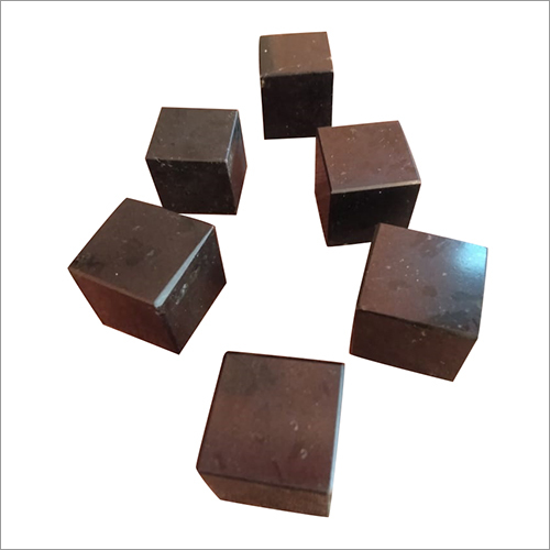 Radiant Cut Natural Black Tourmaline Gemstone  Cubes