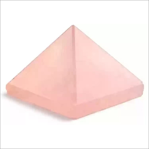 Rose Quartz Agate Pyramid Grade: Gemstone Grade