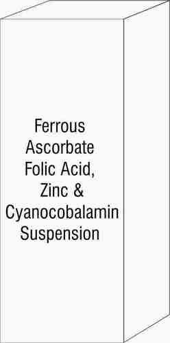 Ferrous Ascorbate Folic Acid Zinc & Cyanocobalamin Suspension