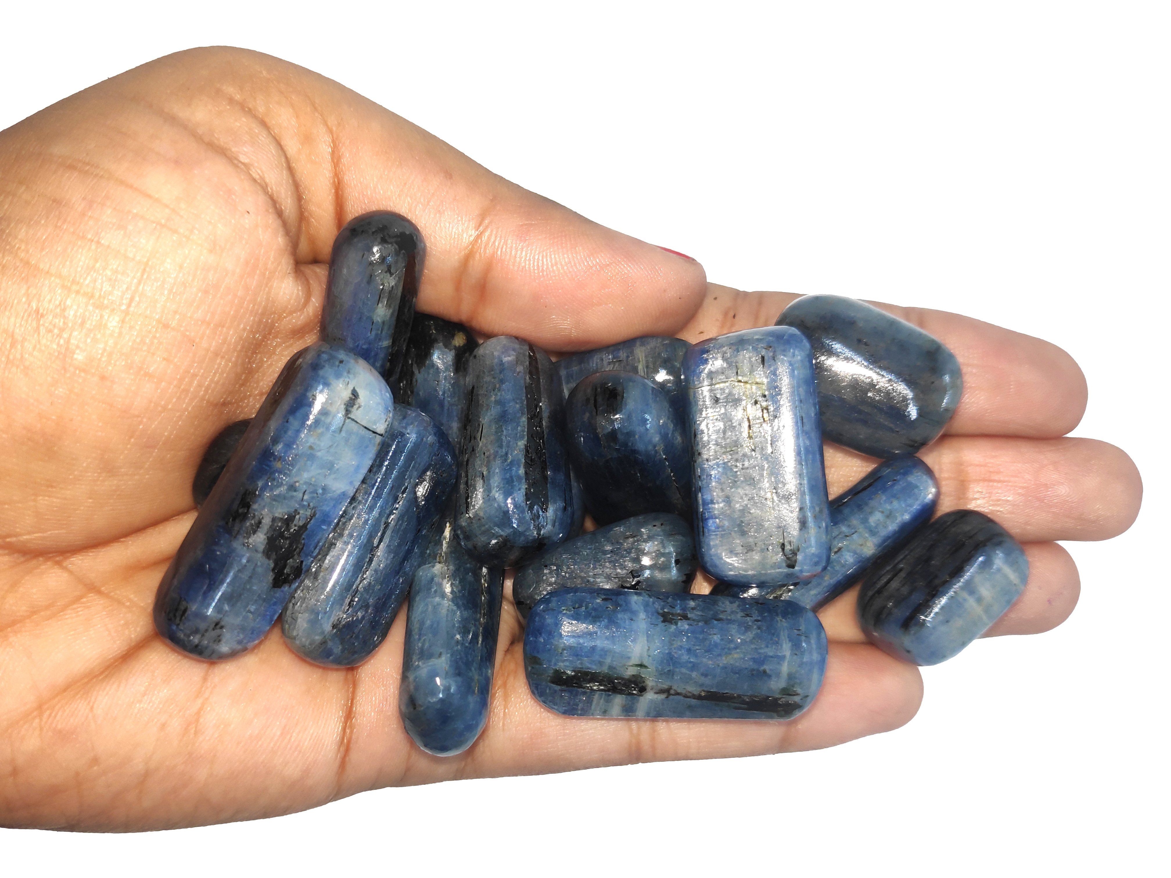 Blue Kyanite Tumble Gemstones